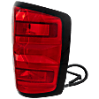2015 Chevrolet Silverado 2500 HD WT - Passenger Side Halogen Tail Light, With bulb(s), OE Replacement