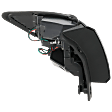 Passenger Side, Outer Tail Light, with Bulb, Halogen, Clear Lens
