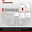 Passenger Side, Outer Tail Light, with Bulb, Halogen, Clear Lens, CAPA CERTIFIED