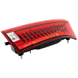 2008-2014 Cadillac CTS - Passenger Side Tail Light, with Bulb, Halogen, Clear and Red Lens, Sedan, 2nd Gen