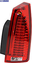 2010 Cadillac CTS - Passenger Side Halogen Tail Light, With bulb(s), OE Replacement, CAPA Certified