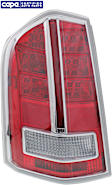 2012-2014 Chrysler 300 - Driver Side Tail Light, with Bulb, Halogen, Clear and Red Lens, CAPA CERTIFIED