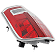 2013-2014 Chrysler 300 - Passenger Side Tail Light, with Bulb, Halogen, Clear and Red Lens, CAPA CERTIFIED