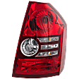 Passenger Side Tail Light, with Bulb, Halogen, Clear and Red Lens, 2.7L/3.5L Engine