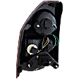 Passenger Side Tail Light, with Bulb, Halogen, Clear and Red Lens, 2.7L/3.5L Engine