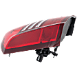 2010 Chrysler 300 - Driver Side Halogen Tail Light, With bulb(s), OE Replacement