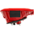 Passenger Side, Inner Tail Light, With bulb(s), Halogen, Clear and Red Lens, Eco/LS/LT Models, CAPA CERTIFIED