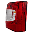2011-2016 Chrysler Town & Country - Passenger Side Tail Light, with Bulb, LED, Clear and Red Lens, CAPA CERTIFIED