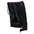 2011-2016 Chrysler Town & Country - Passenger Side Tail Light, with Bulb, LED, Clear and Red Lens, CAPA CERTIFIED