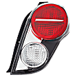 Passenger Side Tail Light, with Bulb, Halogen, Clear Lens, 4 Cyl., 1.2L Engine