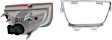 2013 Chevrolet Camaro - Passenger Side, Inner Halogen Tail Light, With bulb(s), For Vehicles Without RS Package and Tow Hooks, OE Replacement