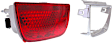 Driver Side, Inner Tail Light, with Bulb, Halogen, Clear and Red Lens