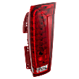 Passenger Side LED Tail Light, With bulb(s), OE Replacement, CAPA Certified