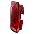 Driver Side LED Tail Light, With bulb(s), OE Replacement