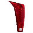 Driver Side LED Tail Light, With bulb(s), OE Replacement