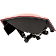 Passenger Side Tail Light, with Bulb, Halogen, Clear and Red Lens, 5.7L/6.1L Engine