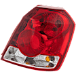 Passenger Side Tail Light, with Bulb, Halogen, Red Lens, 4 Cyl., 1.6L Engine, Hatchback