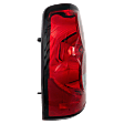 Driver Side Halogen Tail Light, without Bulb, Fleetside