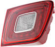 Driver Side, Inner Tail Light, with Bulb, LED, Clear and Red Lens, LTZ Model