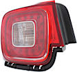Driver Side, Outer Tail Light, with Bulb, LED, Clear and Red Lens, LTZ Model