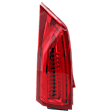 2014 Cadillac ATS Base - Driver Side Halogen Tail Light, With bulb(s), OE Replacement