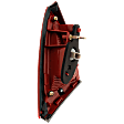 Passenger Side, Inner Tail Light, with Bulb, Halogen, Clear and Red Lens