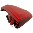 Passenger Side, Inner Tail Light, with Bulb, Halogen, Clear and Red Lens