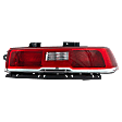 Passenger Side Tail Light, with Bulb, Halogen, (LS/ZL1/Z/28)/(LT/SS, Without RS Package), For Models Without Auto Leveling System Headlight, CAPA CERTIFIED