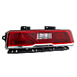 Passenger Side Tail Light, with Bulb, Halogen, (LS/ZL1/Z/28)/(LT/SS, Without RS Package), For Models Without Auto Leveling System Headlight, CAPA CERTIFIED