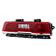 Driver Side Tail Light, with Bulb, Halogen, (LS/ZL1/Z/28)/(LT/SS, Without RS Package), For Models Without Auto Leveling System Headlight