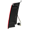 Driver Side Tail Light, with Bulb, Halogen, Clear and Red Lens
