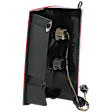 Driver Side Tail Light, with Bulb, Halogen, Clear and Red Lens