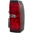 Passenger Side Halogen Tail Light, With bulb(s), OE Replacement, CAPA Certified
