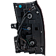 Driver Side Halogen Tail Light, With bulb(s), OE Replacement