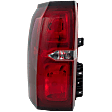 Driver Side Halogen Tail Light, With bulb(s), OE Replacement, CAPA Certified