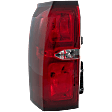 Driver Side Halogen Tail Light, With bulb(s), OE Replacement, CAPA Certified