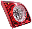 Driver Side, Inner Tail Light, with Bulb, Halogen, Clear and Red Lens, Hybrid/LS/LT Models