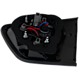 Driver Side, Inner Tail Light, with Bulb, Halogen, Clear and Red Lens