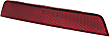 Rear, Driver Side Bumper Reflector