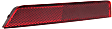 Rear, Driver Side Bumper Reflector