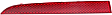 Rear, Driver Side Bumper Reflector, CAPA Certified