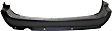 Rear Primed Bumper Cover, With Parking Aid Sensor Holes, CAPA Certified