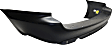 Rear Primed Bumper Cover, With Parking Aid Sensor Holes, CAPA Certified