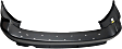 Rear Primed Bumper Cover, With Parking Aid Sensor Holes, CAPA Certified