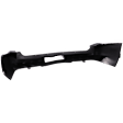 Rear Primed Bumper Cover, Except Denali Model, Hybrid, Yukon XL and With Off Road Package, Without Parking Aid Sensor Holes