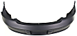 Rear Primed Bumper Cover, Sedan