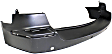 Rear, Upper Primed Bumper Cover, With Parking Aid Sensor Holes