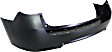 Rear, Upper Primed Bumper Cover, For Models Without Chrome Package