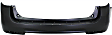 Rear, Upper Primed Bumper Cover, For Models Without Chrome Package, CAPA CERTIFIED