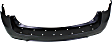 Rear, Upper Primed Bumper Cover, For Models Without Chrome Package, CAPA CERTIFIED